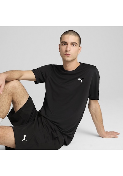 Puma 68254201 Ess Small Logo Poly Erkek Tişört Siyah
