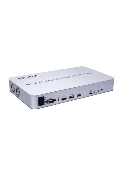 Gplus 4kvw244p 2x2 Video Wall Controller Duvar Ekran Genişletici Switch