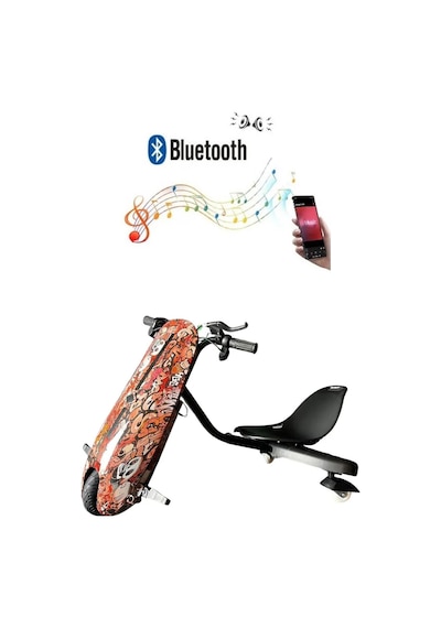 Citymate Drift Car Elektrikli Kaykay Bluetooth Dirift Kar Hoverboard Scooter Ledli Bluetoothlu D34