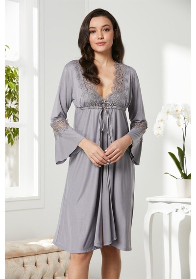 Pierre Cardin 5325 Kadın Penye Dantelli 6'lı Çeyizliktakım-royal ROYAL