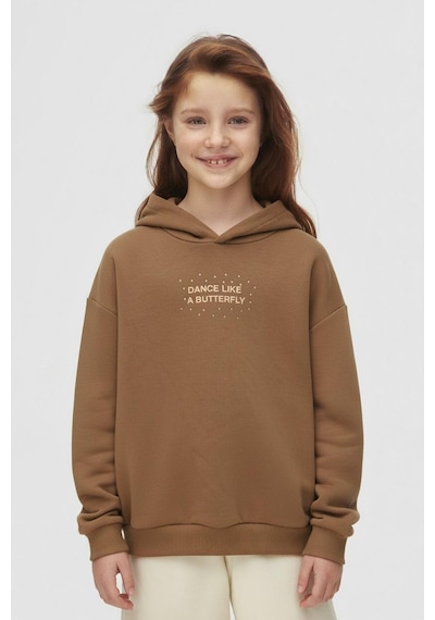 Xo Kids Kız Çocuk Sweatşirt 8-14 Yaş 39321 vizon