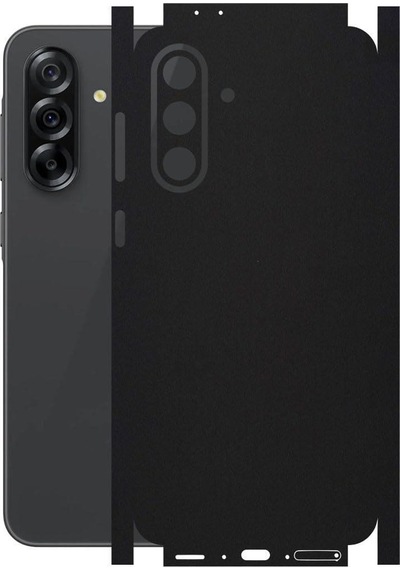 Samsung Galaxy A36 İle Uyumlu Mat Siyah Arka Kaplama