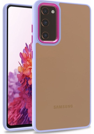 Galaxy S20 Fe Uyumlu Frm Flora Kılıf-lila