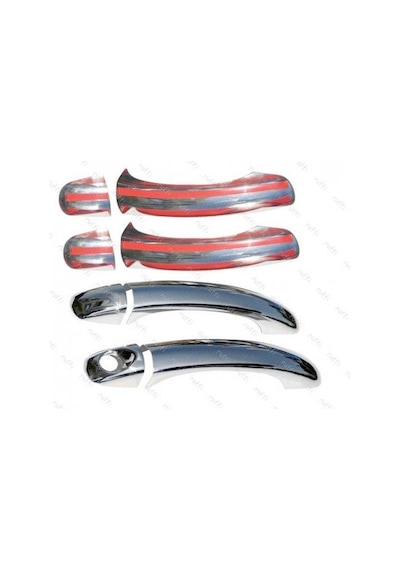 Ebal Otomotiv VW Touareg Krom Kapı Kolu 4 Kapı 2003-2011 P. Çelik