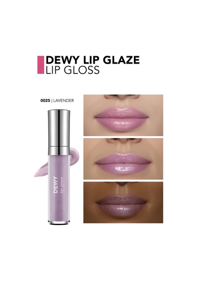 Flormar Besleyici Dudak Parlatıcısı - Dewy Lip Glaze - 025 Lavende-8682536069465