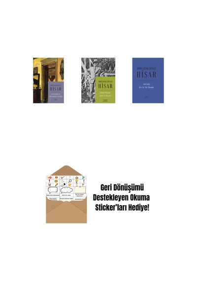Ali Nizami Bey İn Alafrangalığı Ve Şeyhliği Kitap Boy + Ahmet Haşim: Şiiri Ve Hayatı + Aşk İmiş Her Ne Vâr Âlemde Ciltli + Okuma Sticker'ları