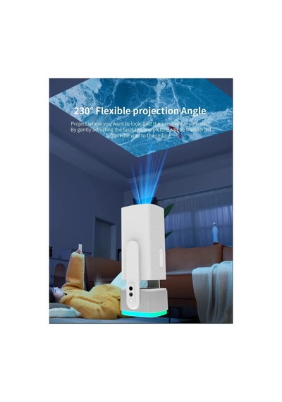 K2 Şarjlı Projeksiyon 4k Bt Wifi Android Taşınabilir Led Projektör Ev Sinema Açık Hava Tv