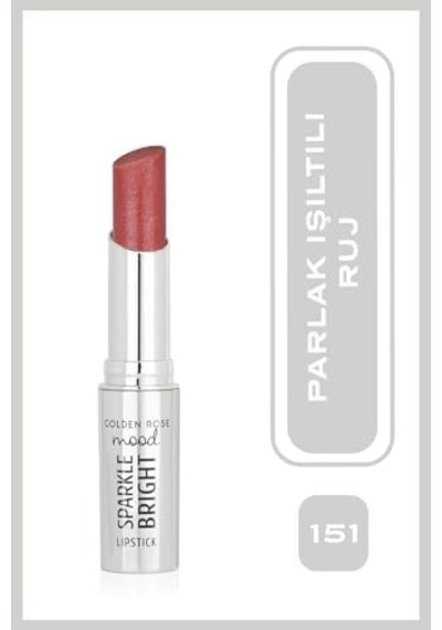 Sparkle Bright Lipstick No:151 Rosy Gem - Işıltılı Ruj 0