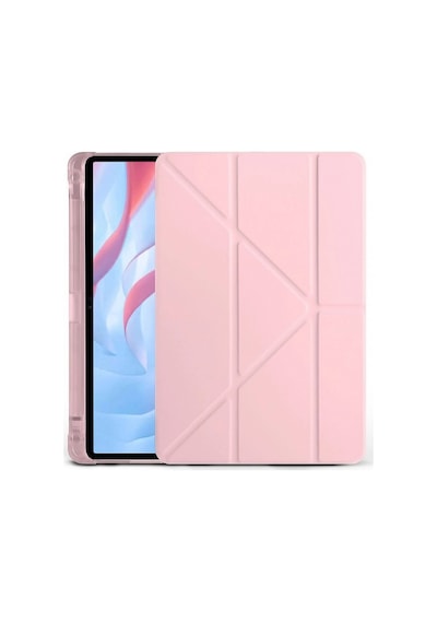 Huawei Honor Pad X9a Kalemlikli Mars Tablet Kılıfı - Rose Gold İtdark47865 Kılıf
