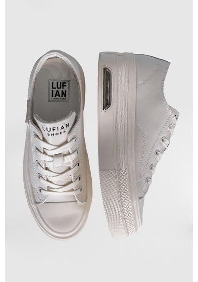 Lufian Kadın Perla Sneaker Ayakkabı 121230022 Beyaz Beyaz