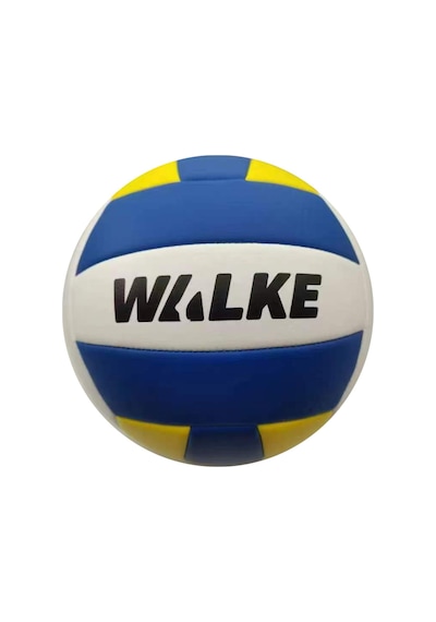 Walke Premium Dikişli Voleybol Topu Pompa Hediyeli Mavi - Sarı