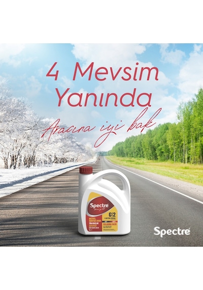 Spectre G12 Kırmızı Süper -40 Antifriz Kışlık Cam Suyu N11.257