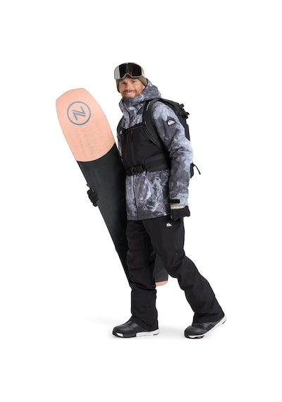 Quıksılver Quiksilver Sycamore Printed Jk Erkek Snowboard Ceketi 6455 Çok Renkli