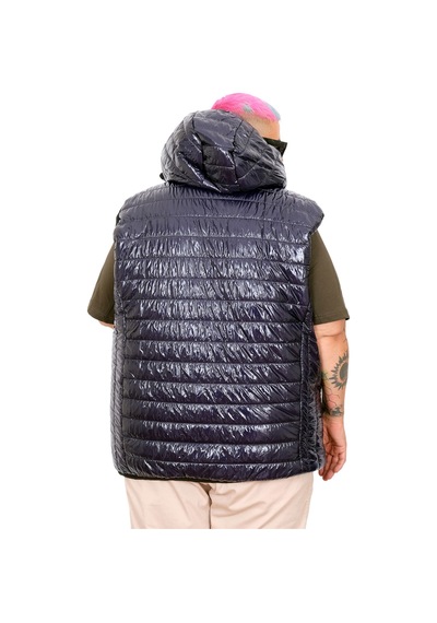 Mode Xl Büyük Beden Erkek Kapitone Yelek 25713 Siyah
