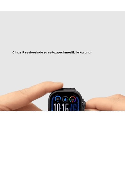 Mey İthalat Amoled Akıllı Saat Bluetooth Arama Su Geçirmez Yeni Nesil