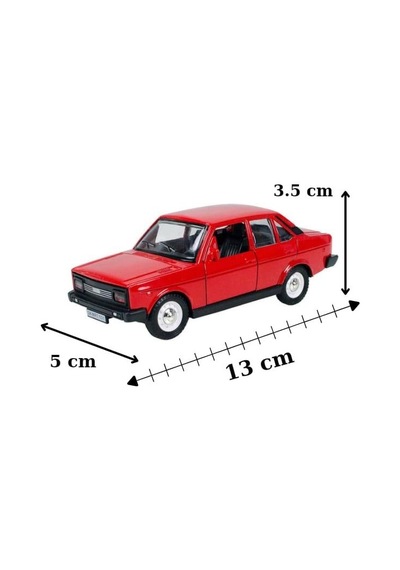 Metal Araba Çek Bırak Murat 131 Kırmızı Sesli Ve Işıklı 1/36 Ölçek Diğer