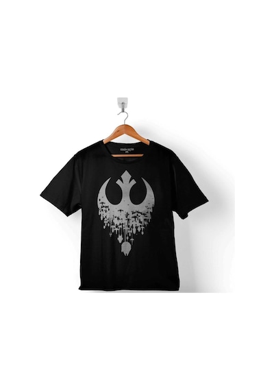 Spiderman Star Wars Yıldız Savaşları Vader Silüet Tasarım Çocuk Tişört