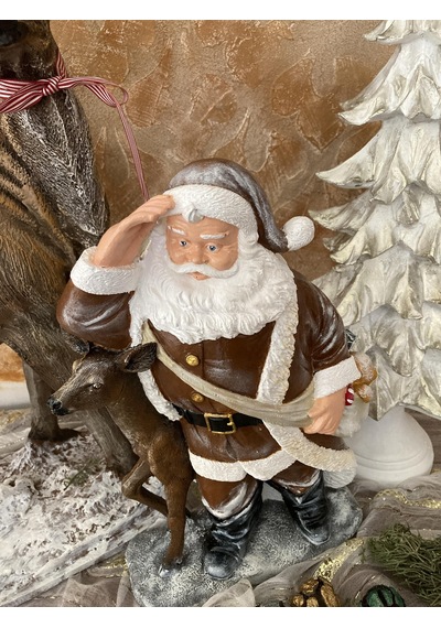 Noel Baba Ve Geyik
