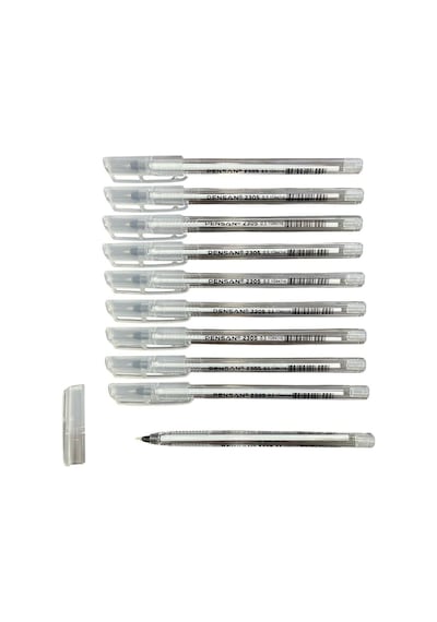 2305 İğne Uçlu 0.5 Mm Üçgen Gövde Siyah - 10 Adet