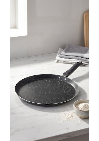 Montella Vivo Granit Krep Tencere Tava Seti 4 Parça 20-22-28cm Gri