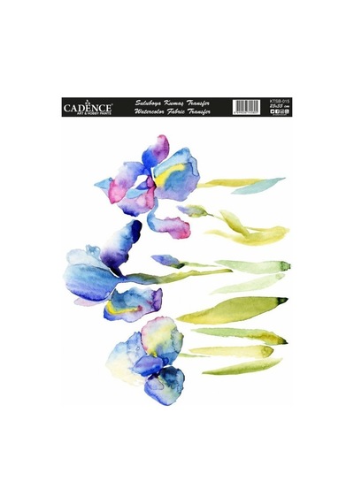 Ktsb-015 Cadence Suluboya Kumaş Transfer 25X35