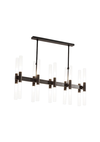 Gold Siyah Metal Led Sarkıt Metal - Siyah
