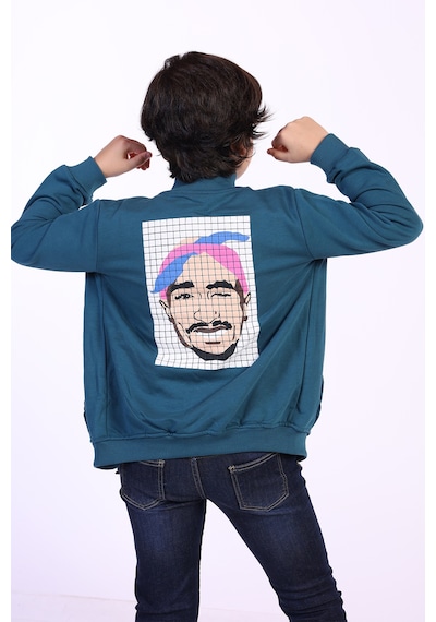 Toontoy Kids Toontoy Erkek Çocuk 2'li Takım Baskılı Dik Yaka Fermuarlı Hırka & Beli Paçası Lastikli Cepli Jogger Eşofman Altı Petrol Mavi Toontoy Kids Toontoy Erkek Çocuk 2'li Takım Baskılı Dik Yaka Fermuarlı Hırka & Beli Paçası Lastikli Cepli Jogger Eşofman Altı Petrol Mavi