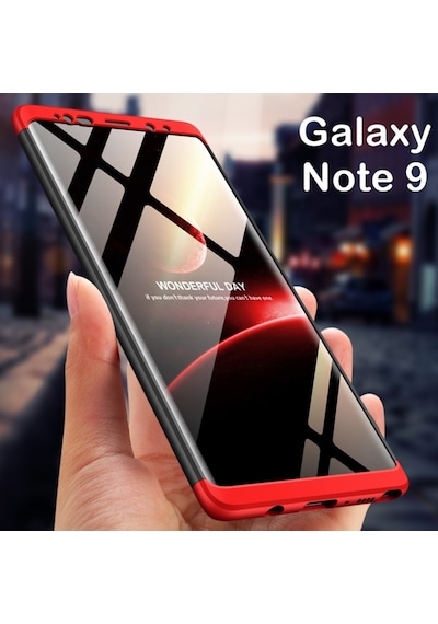 Samsung Galaxy Uyumlu Note 9 Kılıf Zore Ays Kamera Çıkıntılı 360 Tam Korumalı