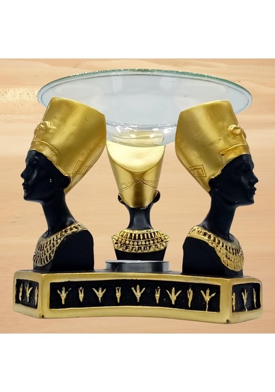 Nefertiti Buhurdanlık Esansiyel Yağ Brülörü Antik Mısır Kraliçesi