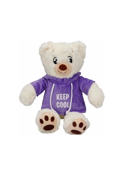 Kapüşonlu Peluş Ayı 30 Cm