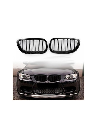 Bmw 3 Serisi E92 M3 Böbrek Panjur Piano Black 2010-2013 Makyajlı