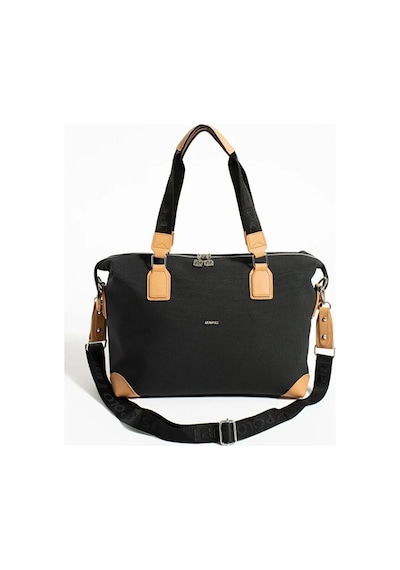 Just Polo Kadın Spor Model Ayarlanabilir Askılı Büyük Boy Şık El & Omuz Çantası Shoulder Bag Siyah - Taba 75293295