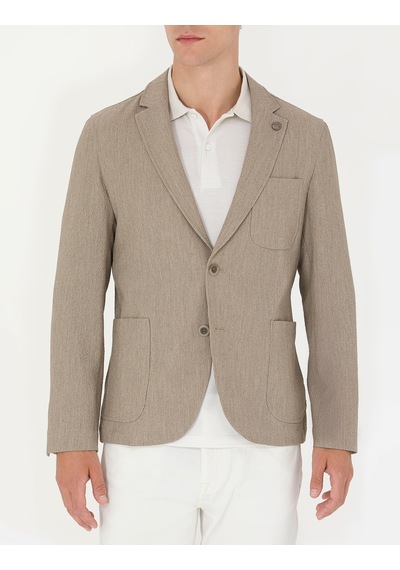 Pierre Cardin Erkek Vizon Ceket 50269735-vr052 Vizon