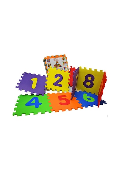 Matrax Eva Yer Matı Oyun Karosu Eğitici Rakamlar Puzzle