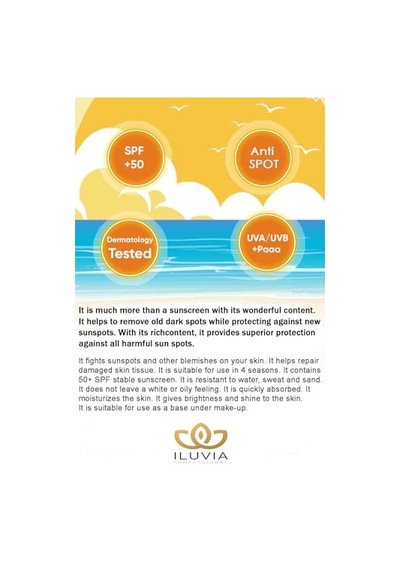 Leke Karşıtı Cilt Tonu Eşitleyici Yüksek Korumalı Yüz Ve Vücut Güneş Kremi 50 Spf 130 Ml 4.6 Fl. Oz