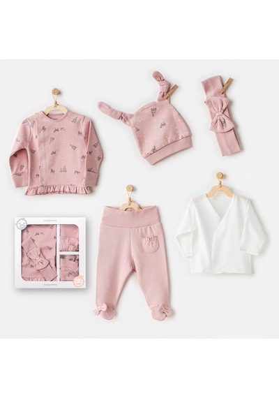 Melonika Puppy Gazelle 5'li Hastane Çıkışı Pink Çok Renkli