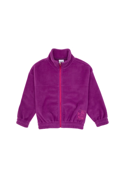 U.s. Polo Assn. Kız Çocuk Menekşe Hırka Örme 50318001-vr037 Menekse
