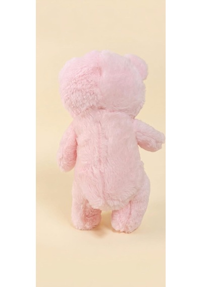 Peluş Uzun Parlak Ayı 50 Cm Pembe