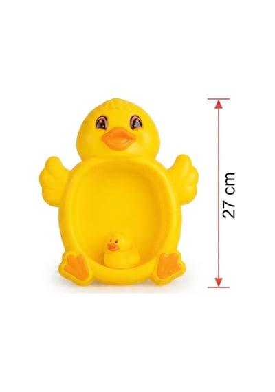 7 Ördekli Oltalı Eğlenceli Eğitici Ördek Yakalama Ve Eğitici Banyo Havuzu Oyuncağı Seti 27 Cm