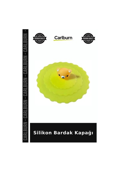 Özel Üretim Figürlü Esnek Renkli Pratik Dekoratif Silikon Bardak Kapağı