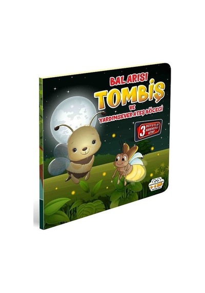 Bal Arısı Tombiş ve Yardımsever Ateş Böceği - 3 Boyutlu Hareketli Kitap