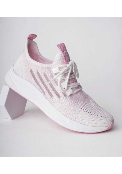 Tutınom Unisex Ortopedik Yumuşak Taban Günlük Yazlık Sneaker Spor Ayakkabı Pembe
