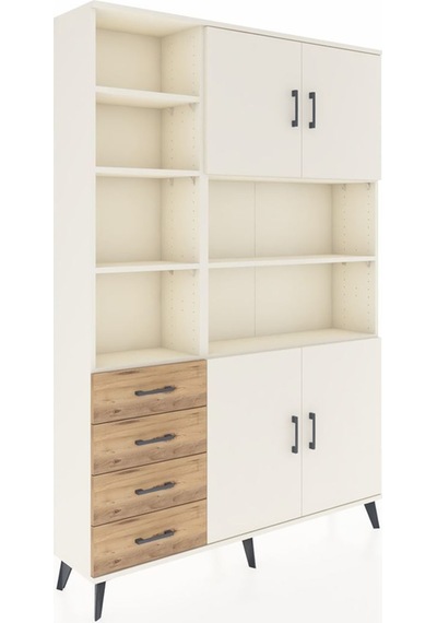 Arges Dolap 9 Raflı 4 Çekmeceli 4 Kapaklı 132x30x195 Aytaşı-aytaşı/çam Aytası/atlas Çam Arges Dolap 9 Raflı 4 Çekmeceli 4 Kapaklı 132x30x195 Aytaşı-aytaşı/çam Aytası/atlas Çam