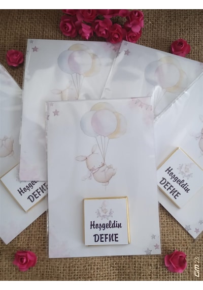 Farklı Market Hoşgeldin Bebek Çikolata Yenidoğan Çikolata 25 Adet