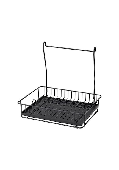 Askılı Bulaşık Sepeti Bulaşıklık Sepeti Asılan. Tezgah Üzeri Ikea Siyah
