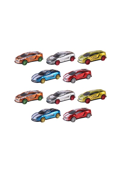 Toysan Speed Racer Tırlı 10 Metal Araçlı Garaj Toy-88