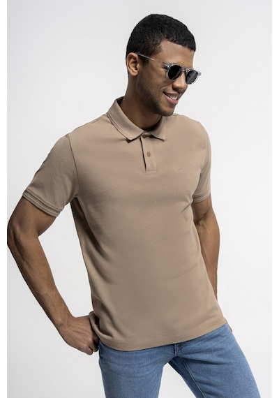 Loft Erkek Polo Yaka Tişört Bej