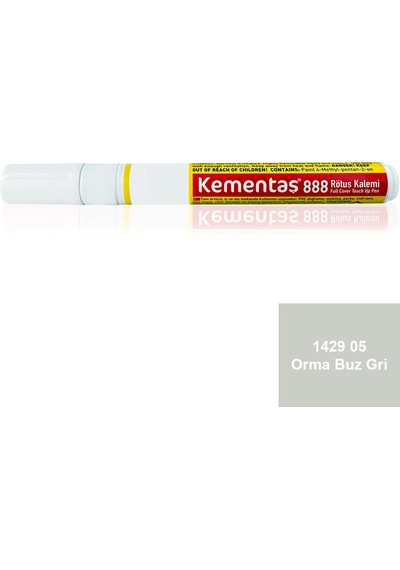1429 05 Orma Buz Gri Tam Örtücü Rötuş Kalemi Tam Örtücü Rötuş Kalemleri-12344