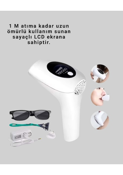 Hasuba Ipl Lazer Epilasyon Cihazı Hs-262 Ev Tipi Kullanım İçin -