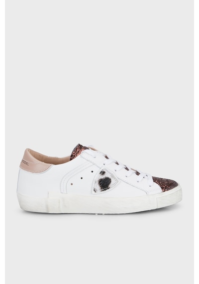 Philippe Model Logolu Deri Sneaker Ayakkabı Kadın Ayakkabı Prldvga4 Beyaz-kahve Philippe Model Logolu Deri Sneaker Ayakkabı Kadın Ayakkabı Prldvga4 Beyaz-kahve